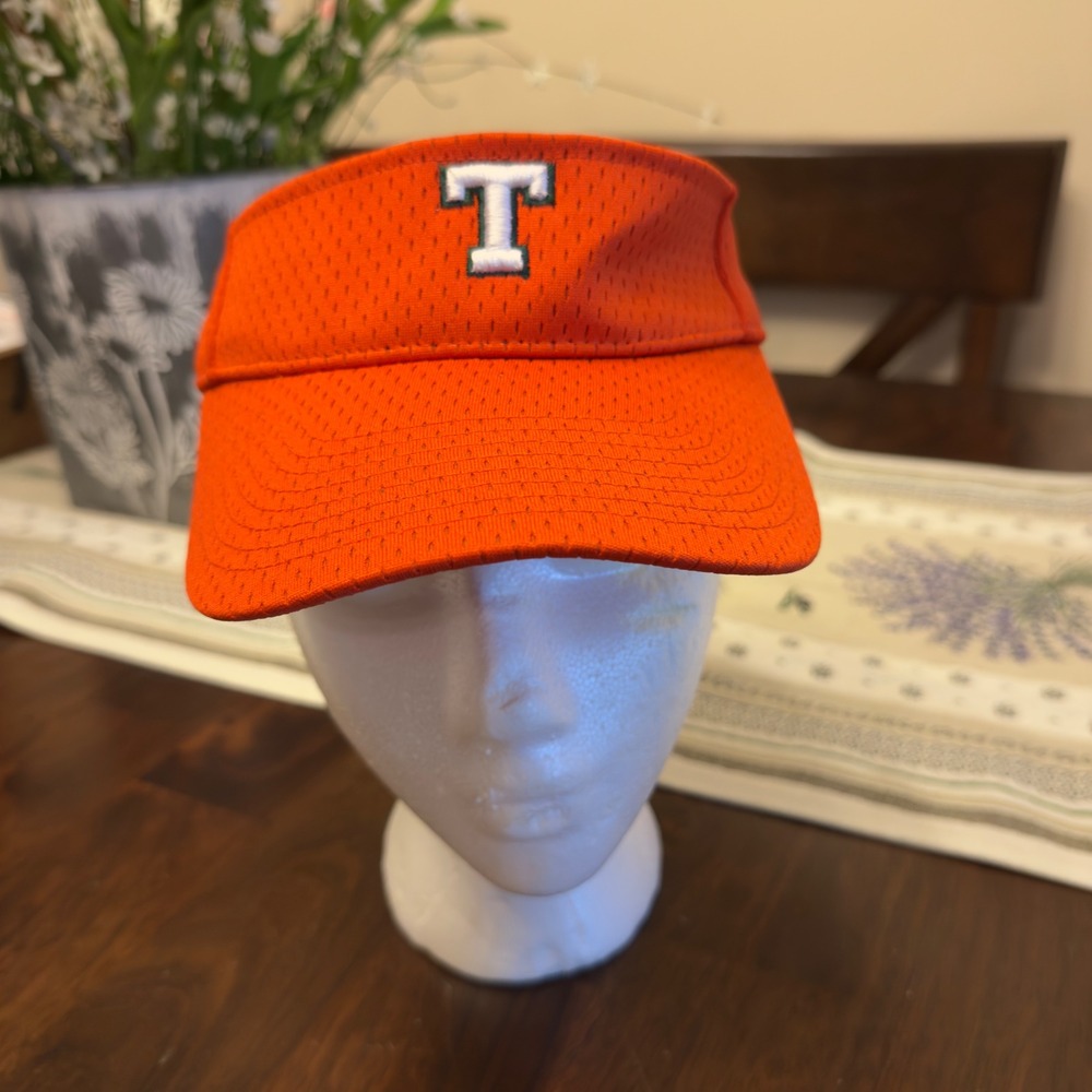Richardson Pro 740 Tennessee Volunteers Visor Orange Mesh Adjustable Hat Mens‎